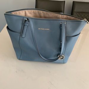 Michael Kors blue purse